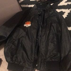 Black Bomber Jacket